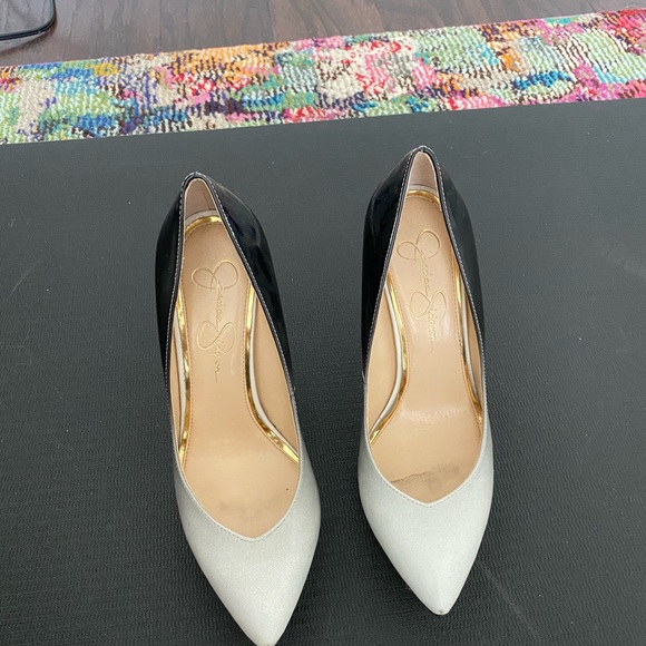 Jessica Simpson Ombré Heels-worn once - Picture 2 of 4